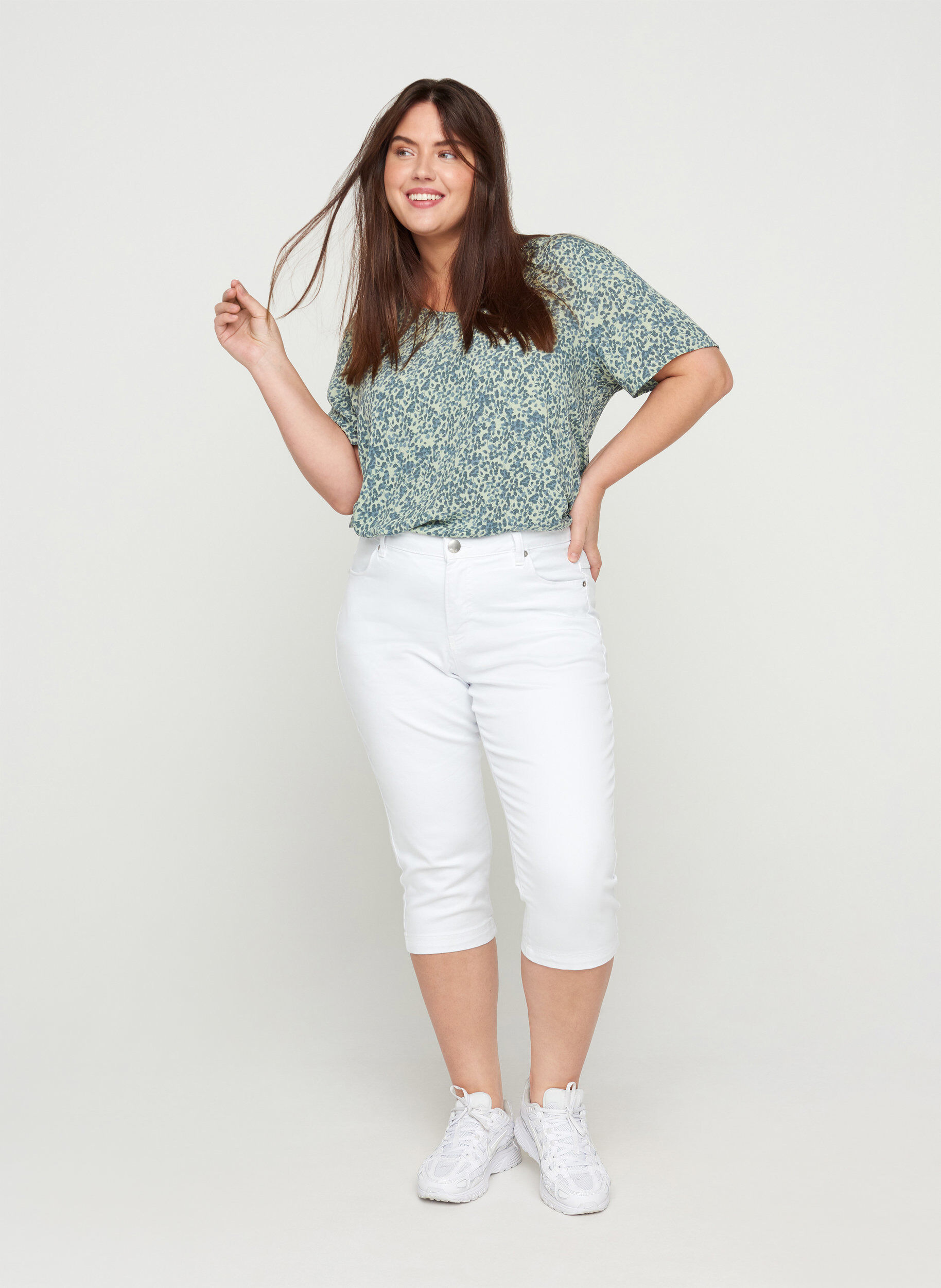 Slim fit Emily capri jeans