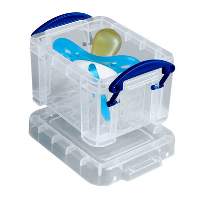 Really Useful Box Aufbewahrungsbox, 0.14 l, transparent