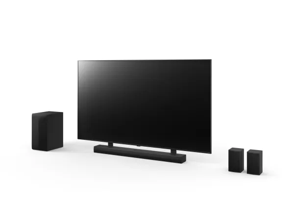 LG NS70TR - Højttalersystem - til hjemmebiograf - 5.1.1-kanal - trådløs - Bluetooth 5.1 - App-kontrolleret - 500 Watt (Total)