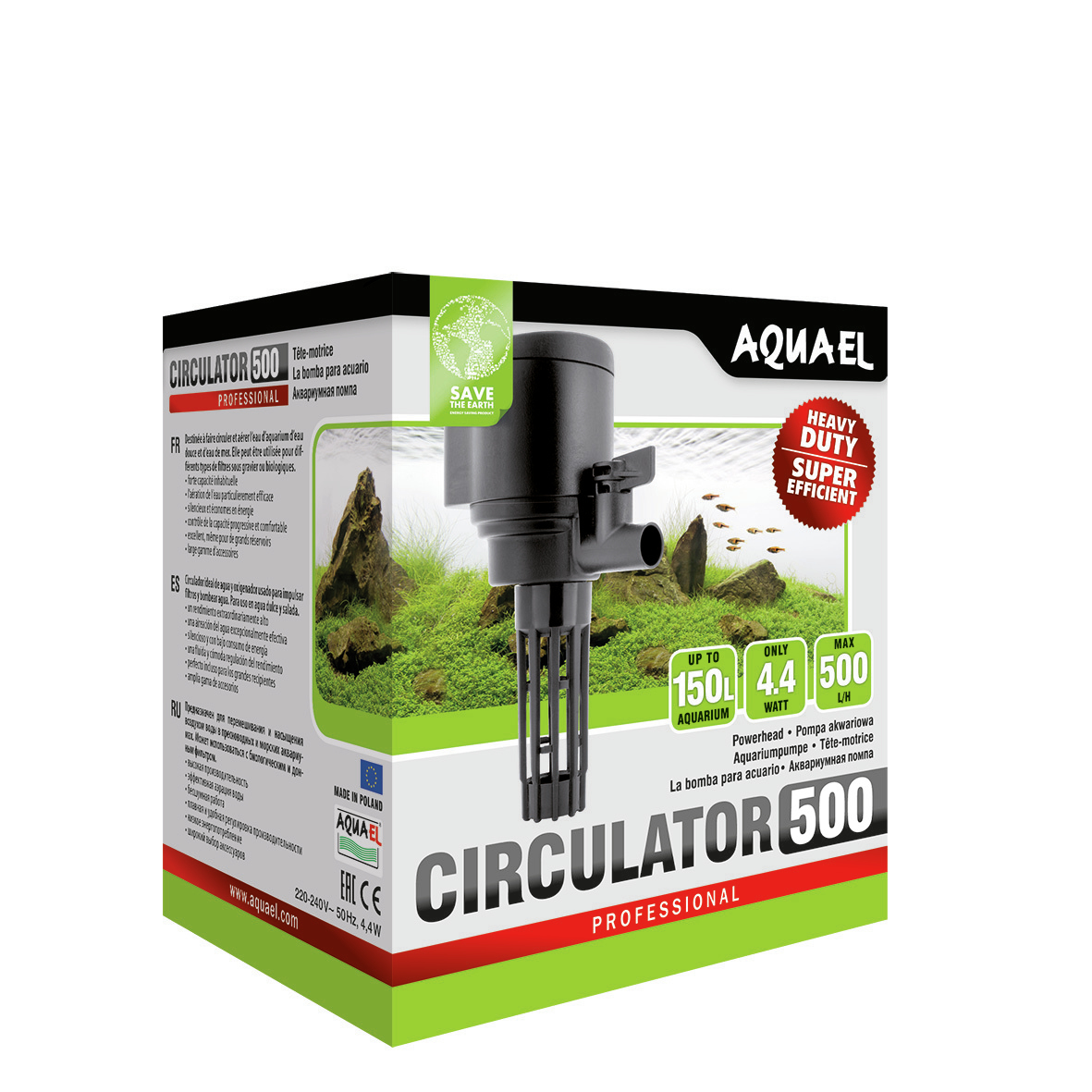 Bomba Circuladora Aquael 5905546131865 500