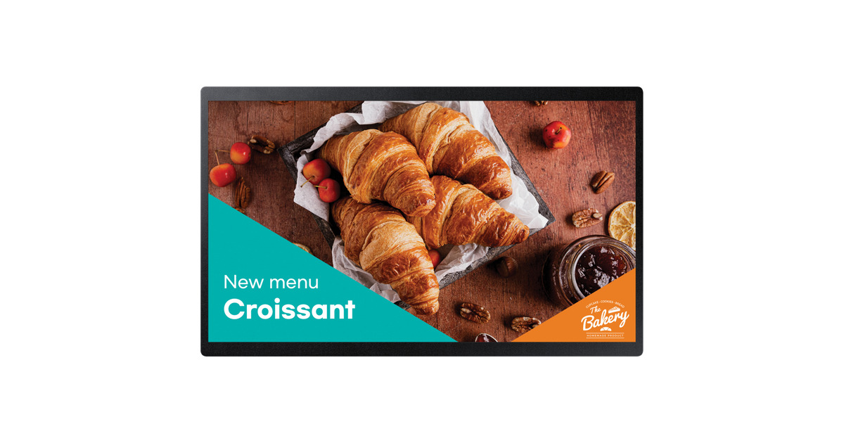 SAMSUNGQBC Standalone FHD Signage 24