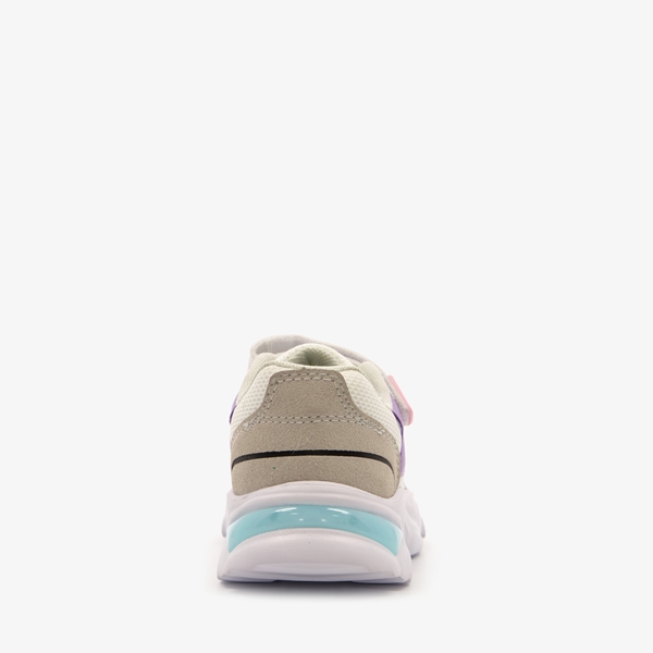 Blue Box meisjes dad sneakers beige met lichtjes