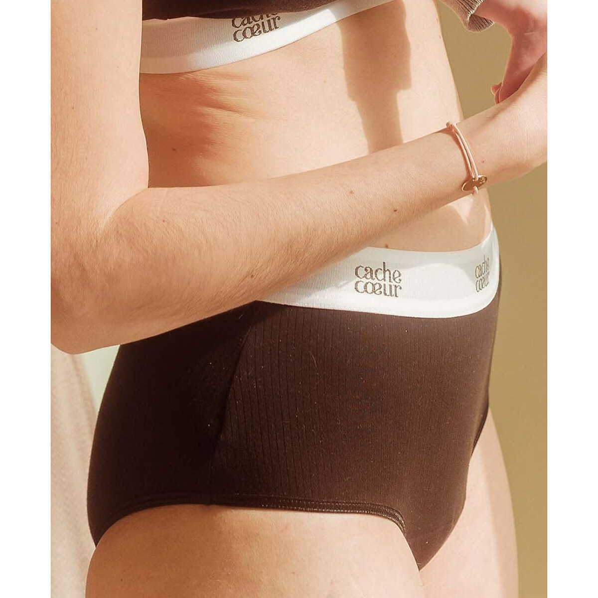 CACHE COEUR<br>Camisa pós-parto em tencel Guarda-costas