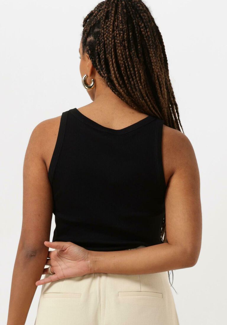 TWINSET MILANO zwarte twinset milano top knitted tank top