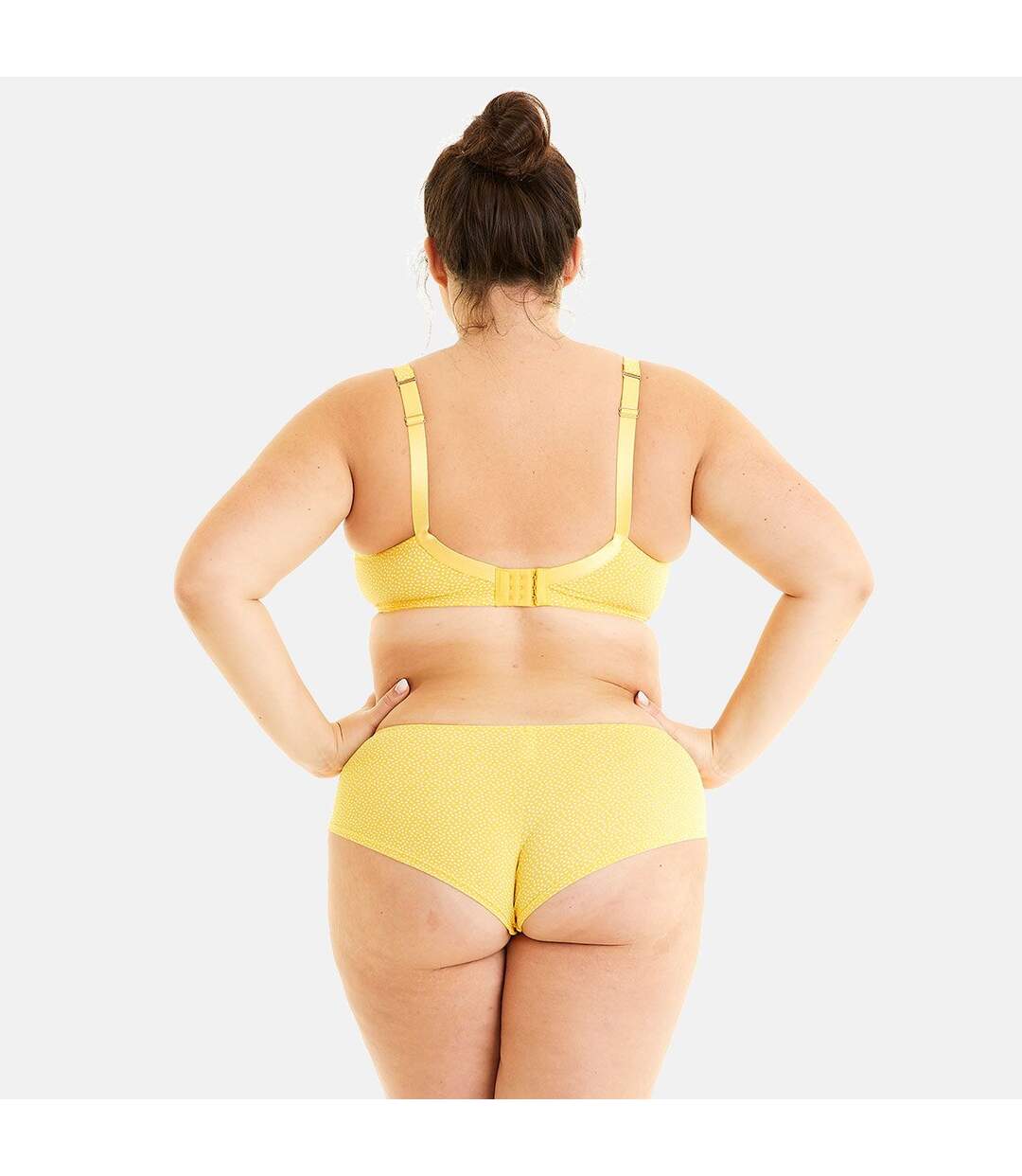 Soutien-gorge grand maintien jaune Eole