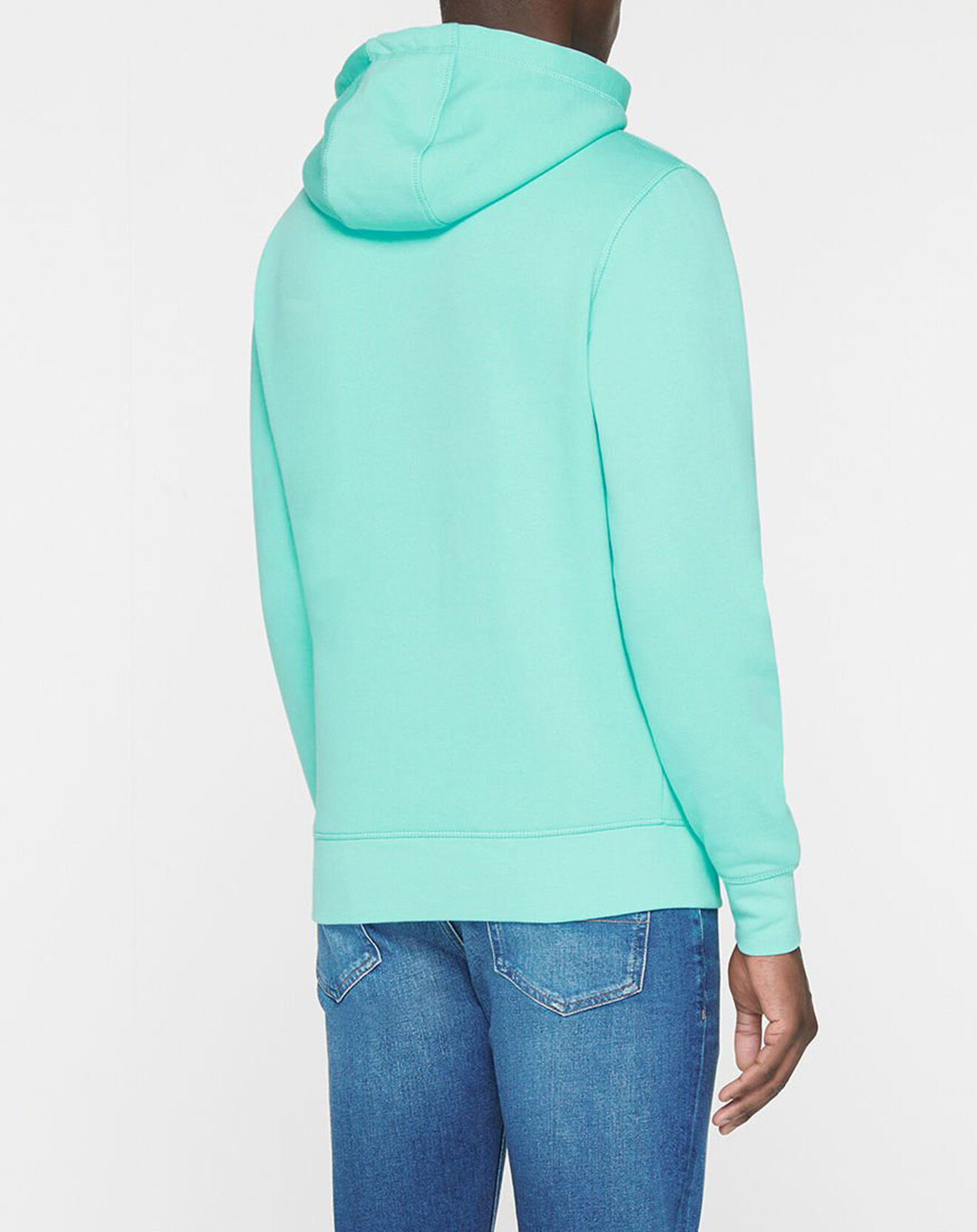 Tommy Hilfiger Sweat à capuche Tommy Logo bleu turquoise