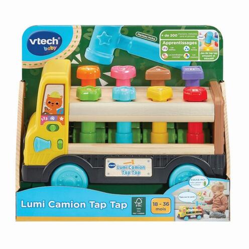 Lumi Camion Tap Tap (Bois certifié FSC®) - VTECH