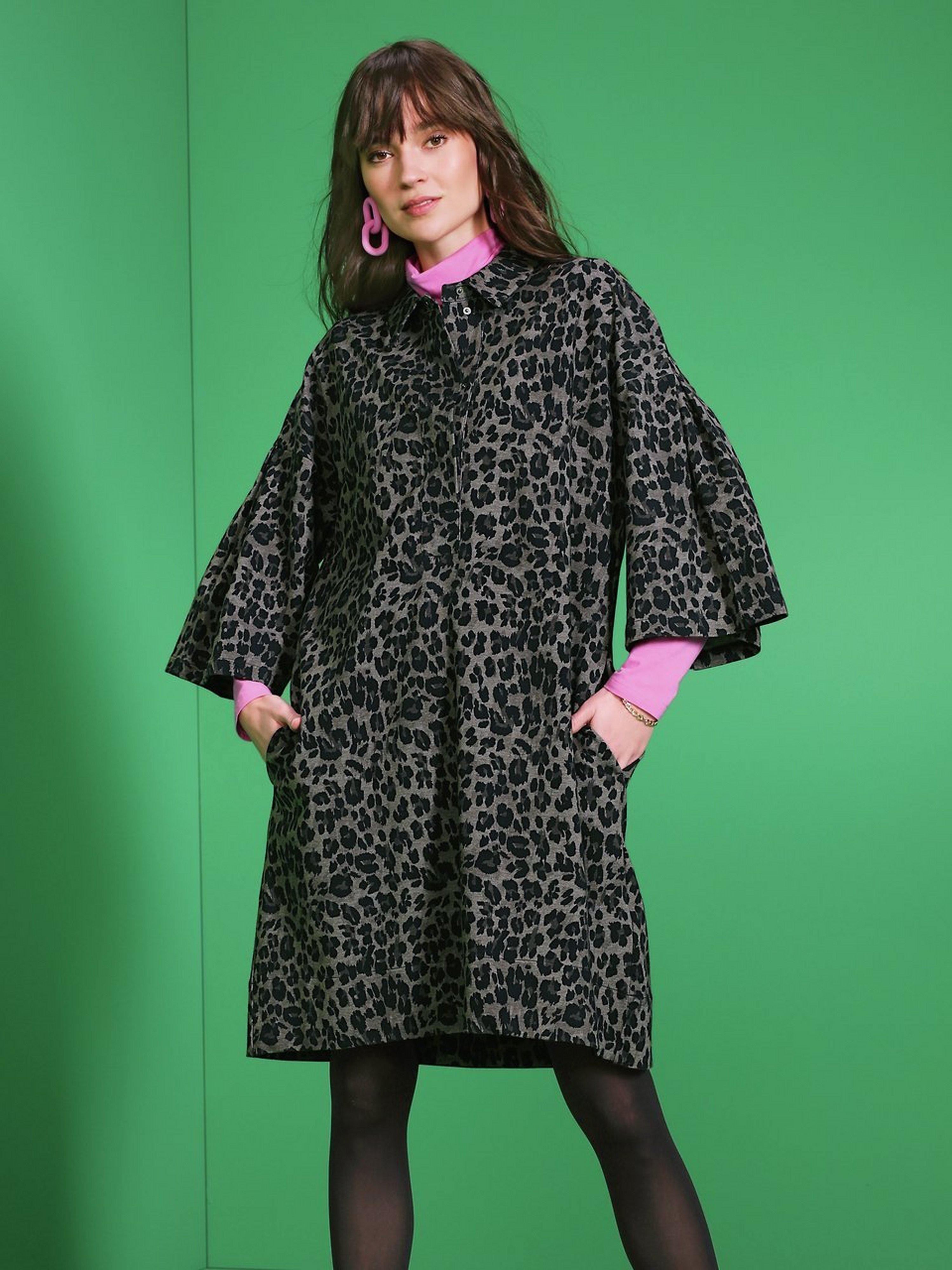 Kleid mit 3/4-Arm