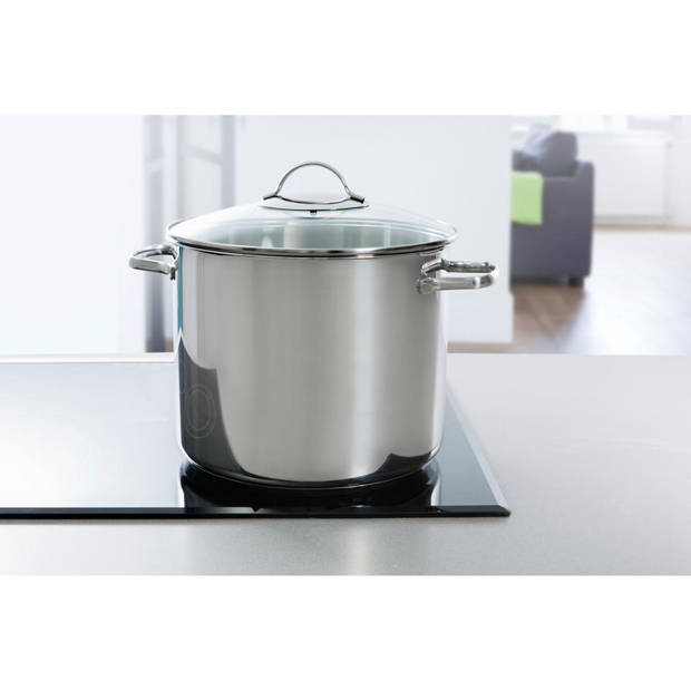 BK soeppan - met glasdeksel - ø 26 cm - 11 liter
