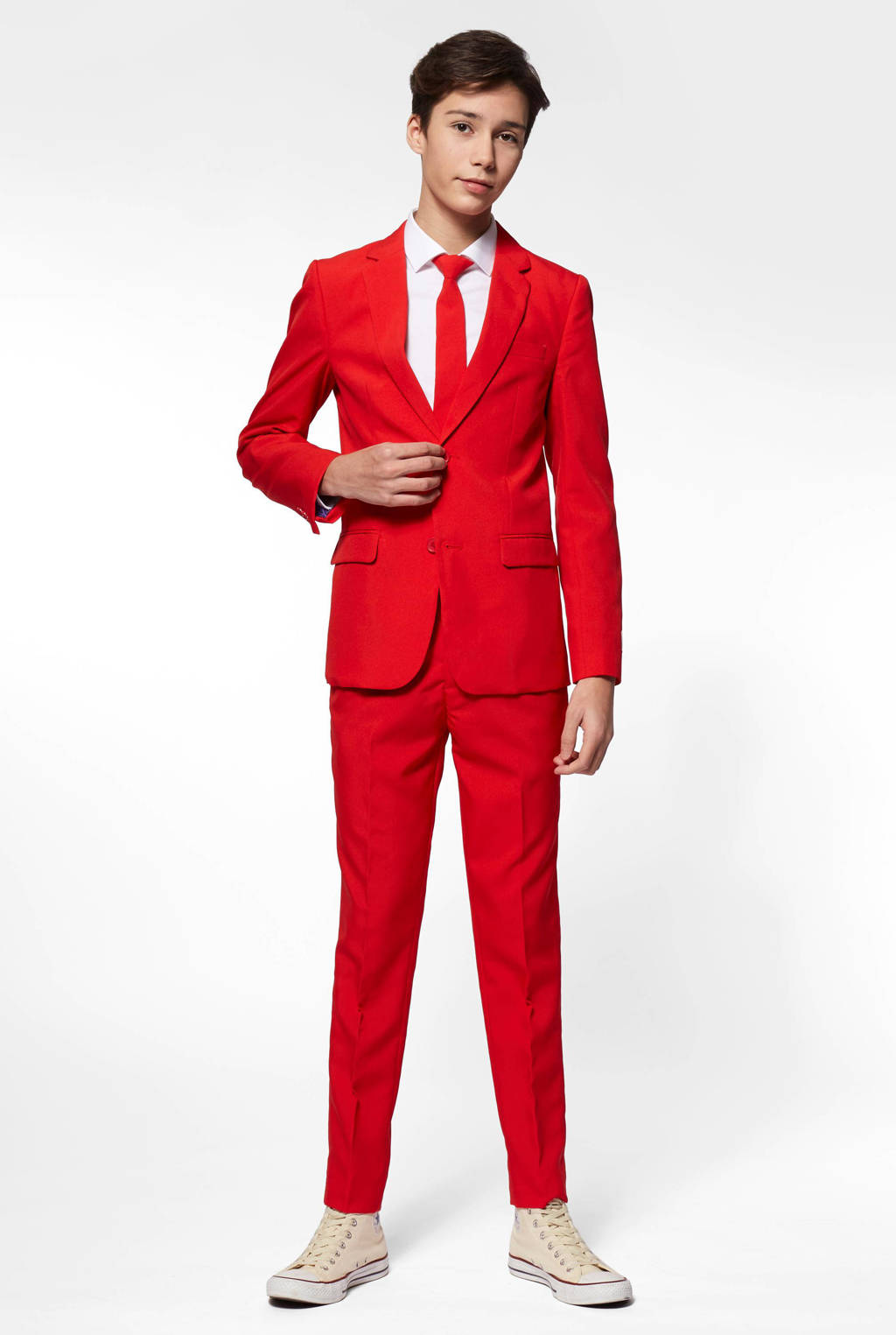OppoSuits kostuum Red Devil felrood