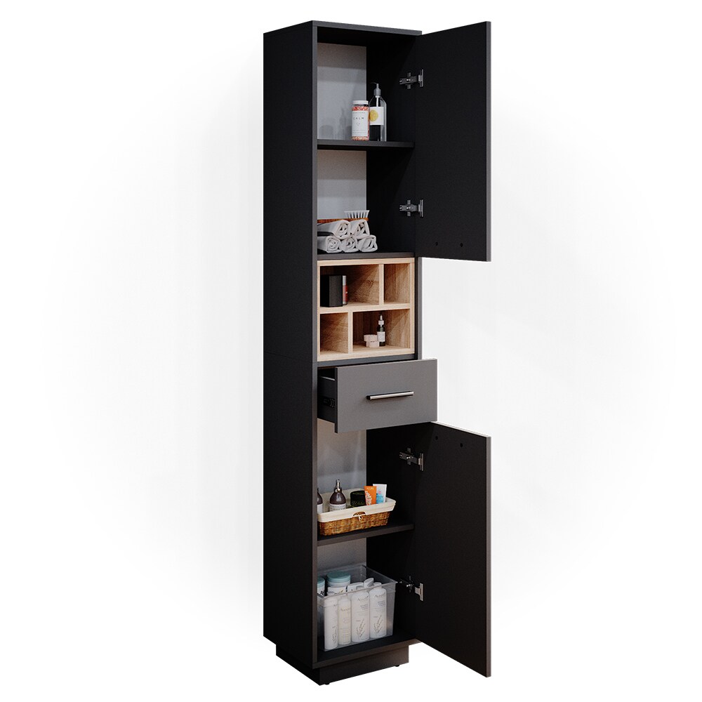 Vicco Badschrank Hochschrank Badezimmerschrank Beatrice Badregal Badmöbel Regal