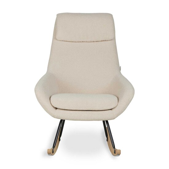 Fauteuil à bascule   Nordic Sheep Beige        de               Quax