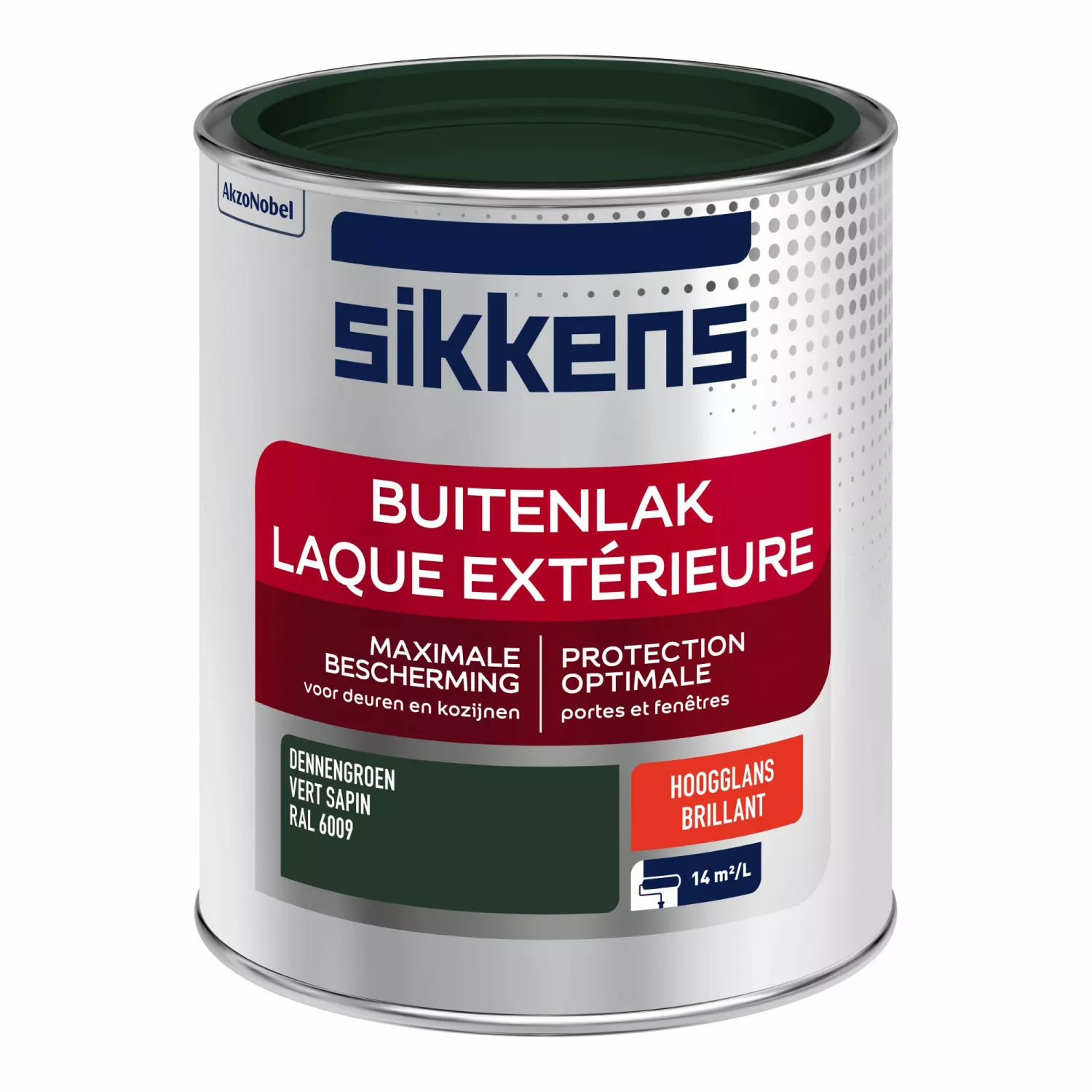 Sikkens Buitenlak Hoogglans - Ral 6009 - 750ml