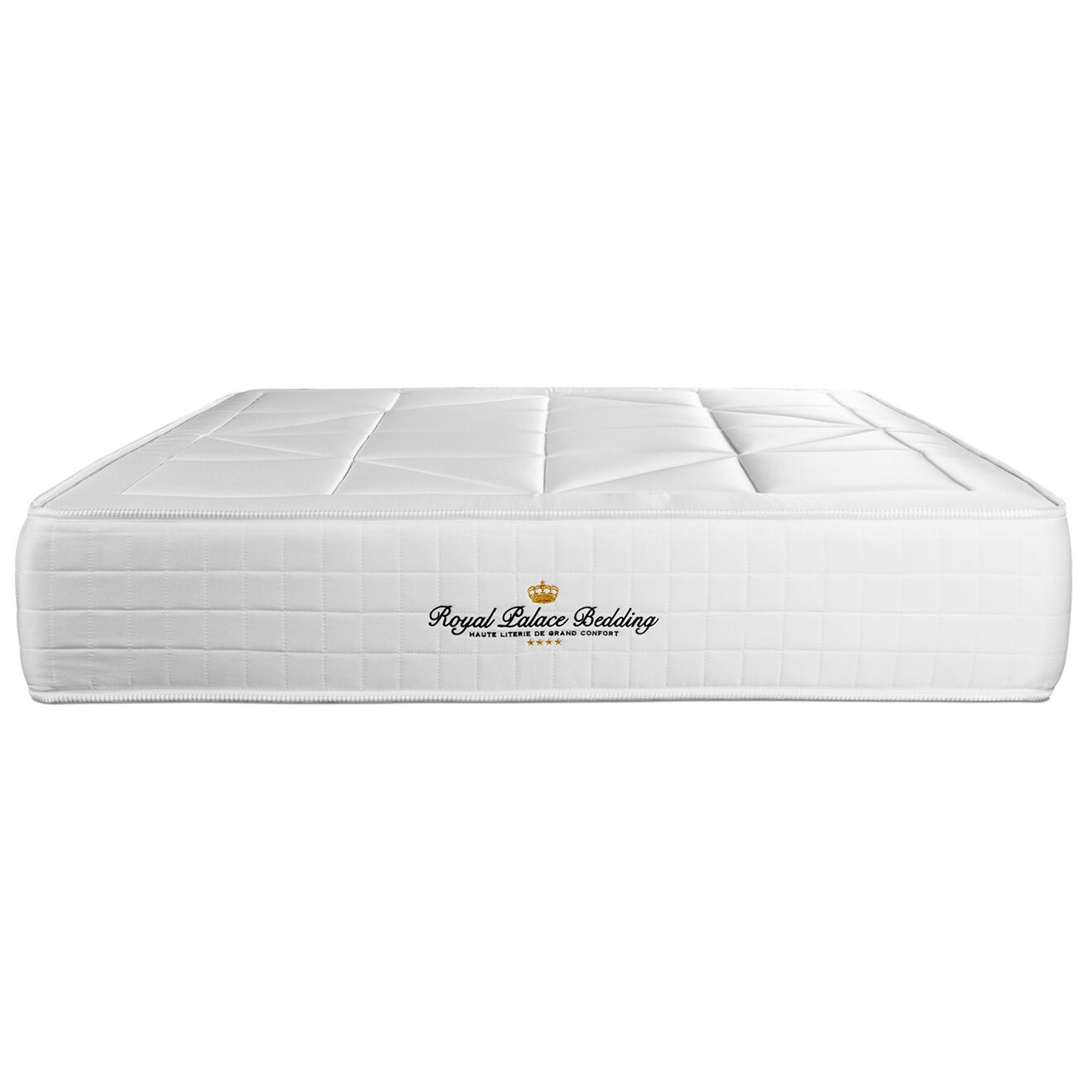 Royal Palace Bedding Matelas ressorts ensachés & mémoire de forme Windsor blanc - 180x200 cm