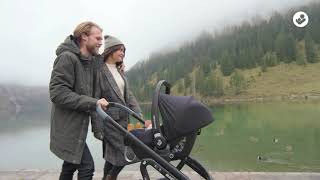 CabrioFix i-Size 0 - 12 M  40 - 75 cm   0 - 12 kg    i-Size-Sicherheit |    3,2 kg leicht |    Flexibles Travelsystem |    Großes, schützendes Sonnenverdeck |