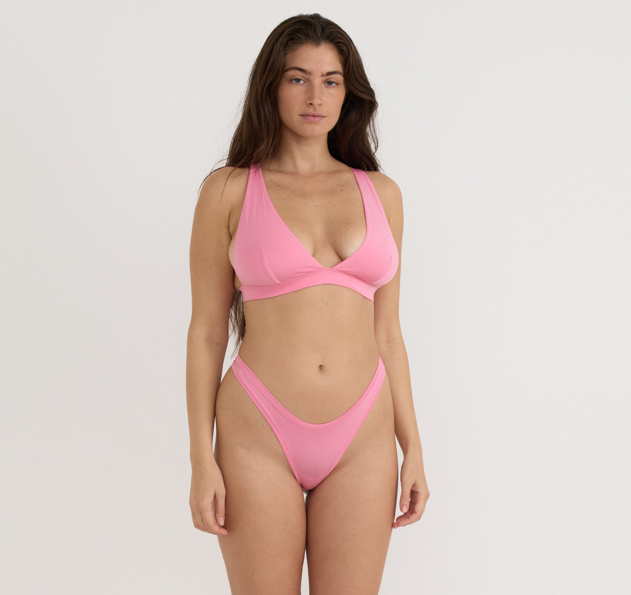 TENCEL™ LYOCELL<br>Soft Touch Veil Plunge Bralette