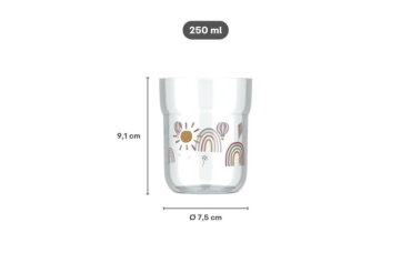 Kinderglas Mepal Mio 250 ml Little Dutch - Little Farm