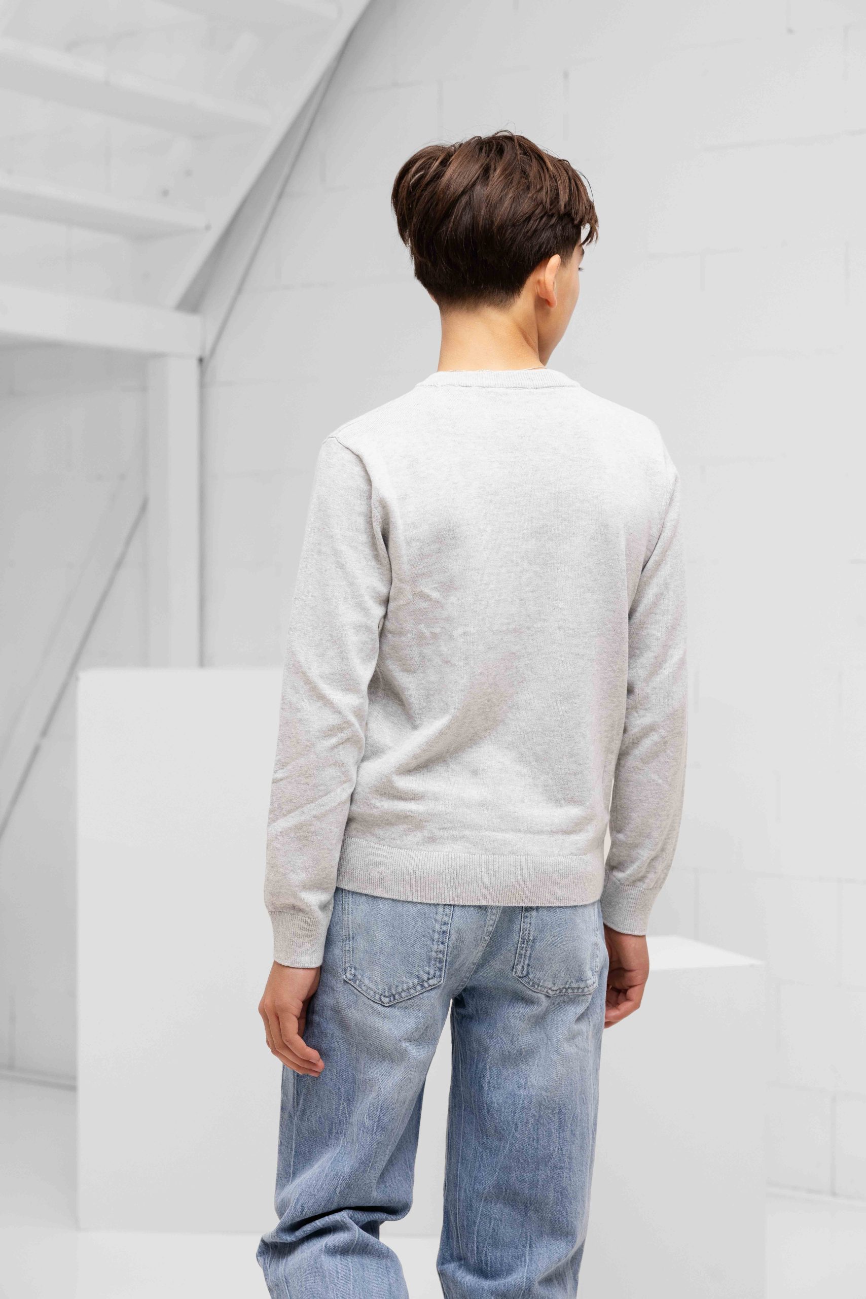 Hugo Boss Sweater Kids Grijs