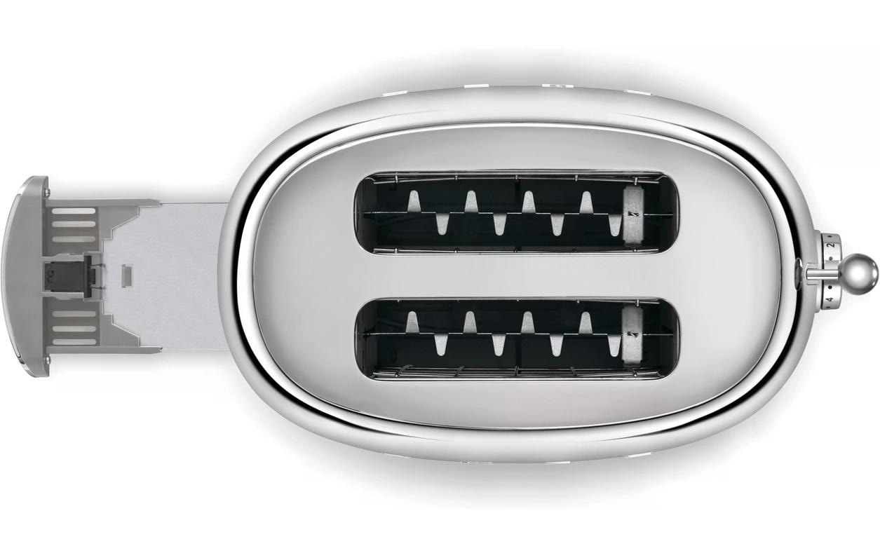 Smeg Toaster »50'S Retro Style TSF01SSEU Metall« für 2 Scheiben