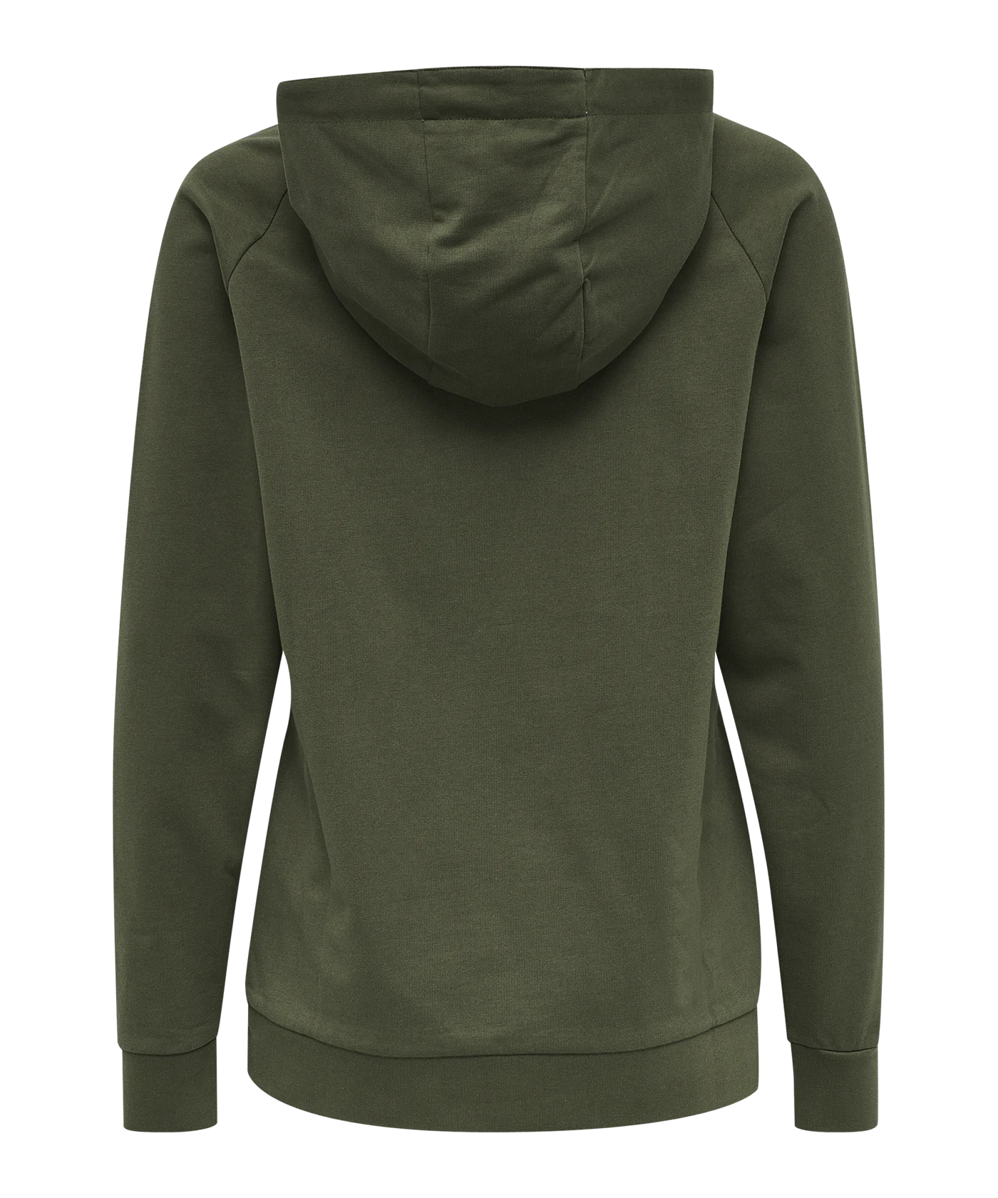 Hummel Cotton Logo Hoody Damen Grün F6084
