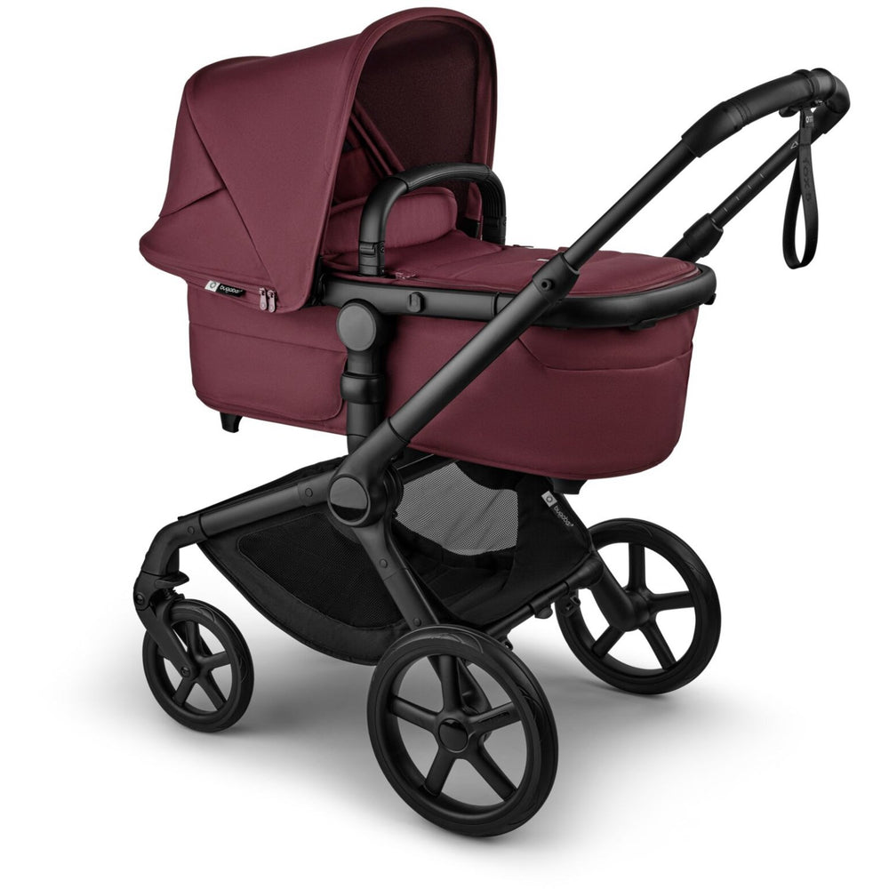 Køb Bugaboo Fox 5 Renew Complete Black/Dark Cherry-Dark Cherry