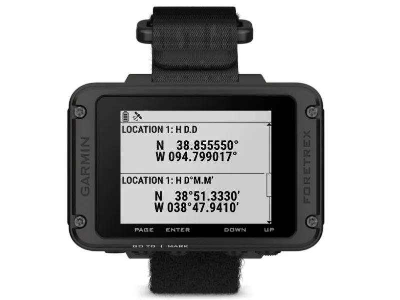 Garmin Foretrex 801, Personligt, Sort, Stødresistent, Temperaturbestandigt, Vandtæt, IPX7, 5,59 cm (2.2