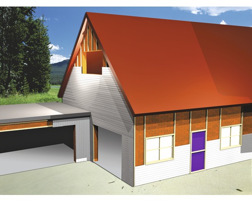 Duropan Uni wit kunststof paneel 2700 x 105 10 mm