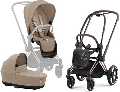 Cybex Priam Duovogn, Cozy Beige/Rose Gold