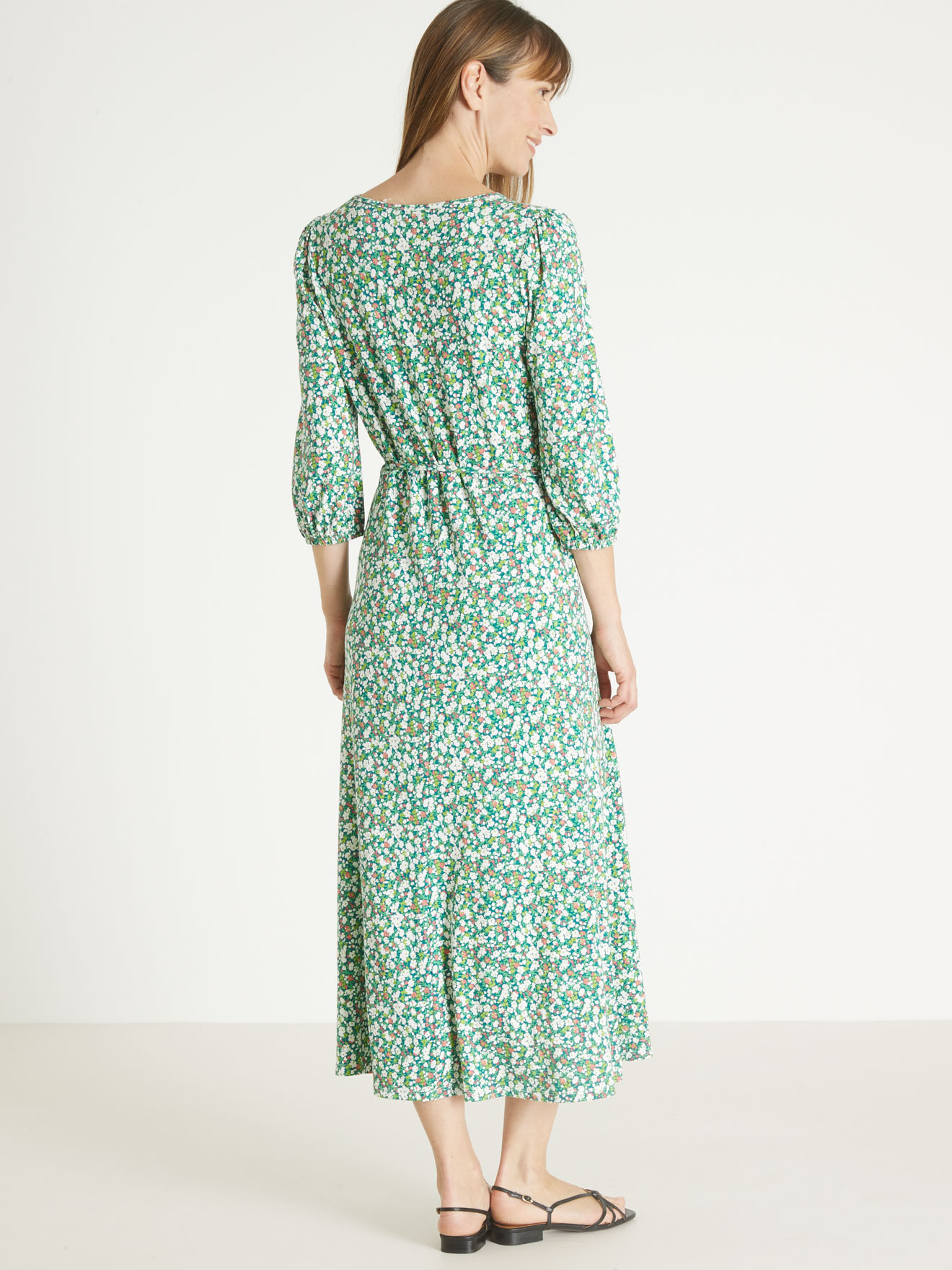 Robe droite en maille