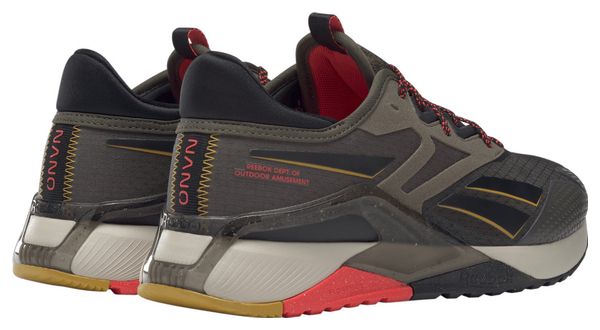 Chaussures Reebok Nano X2 TR Adventure Khaki / Rouge