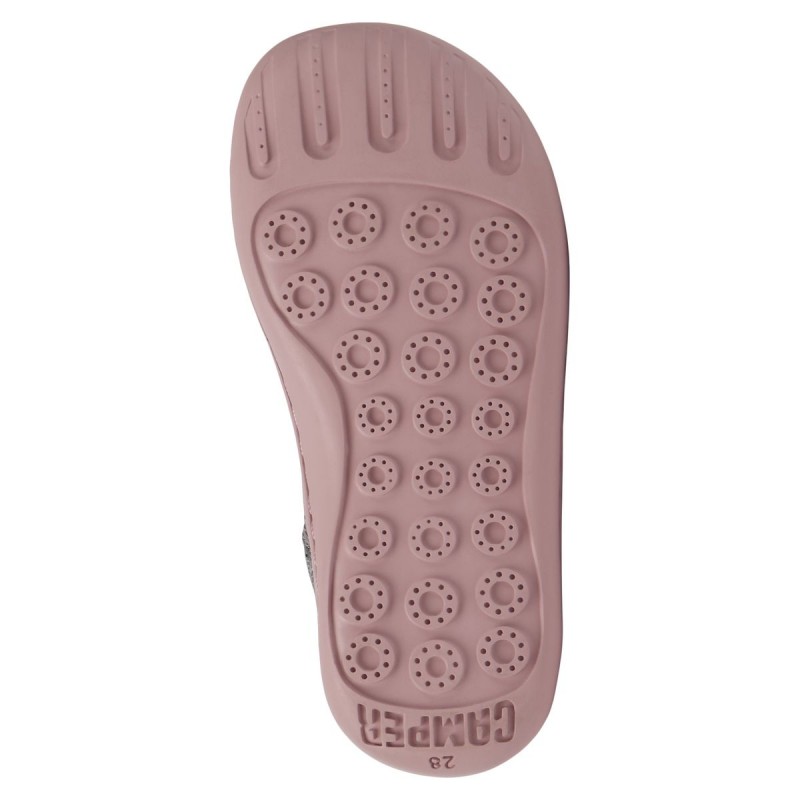 Camper Camper Peu Kids Bottines Argenté
