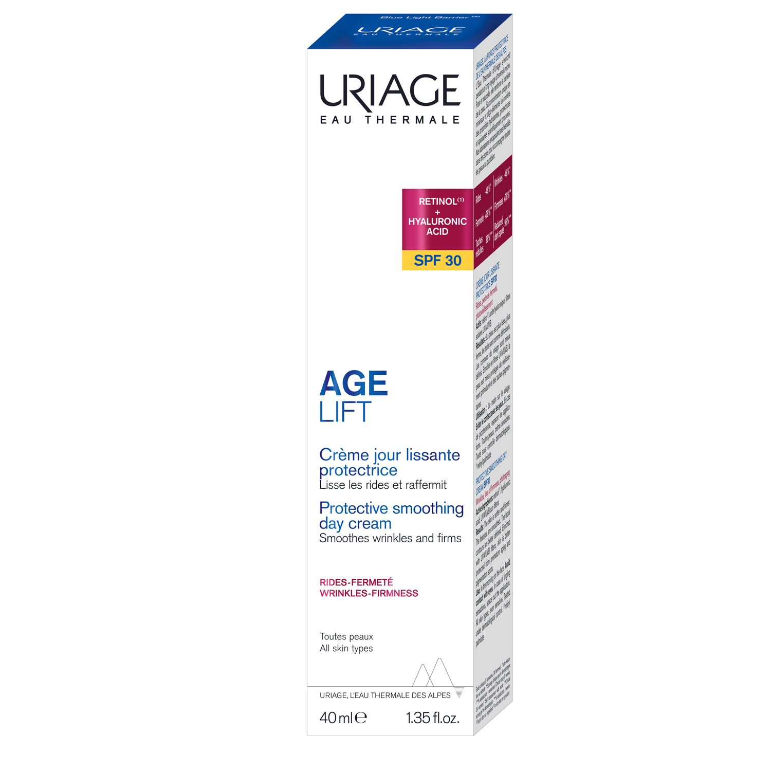 URIAGE Age Lift LSF 30 schützende glättende Creme