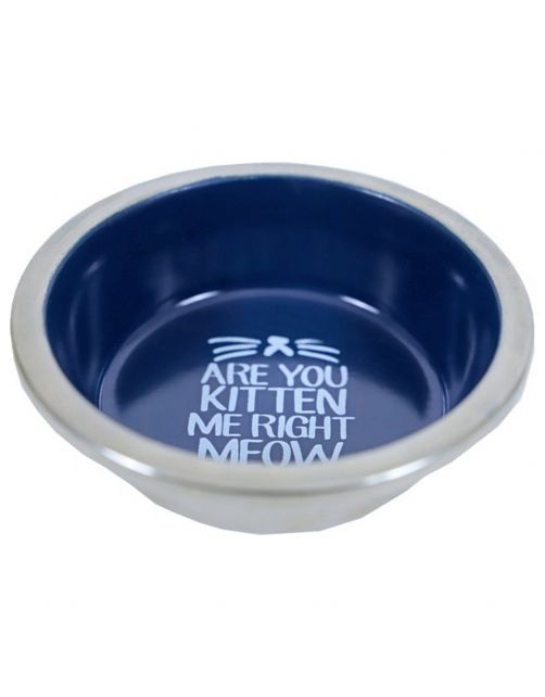 Homestyle Kat Eetbak Melamine Ø11 cm - Kattenvoerbak