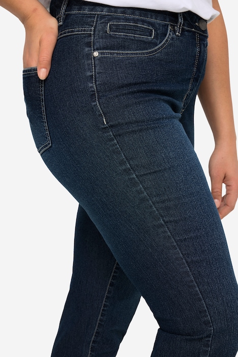7/8-Jeans Amy, Straight Fit, Stretchkomfort, 5-Pocket