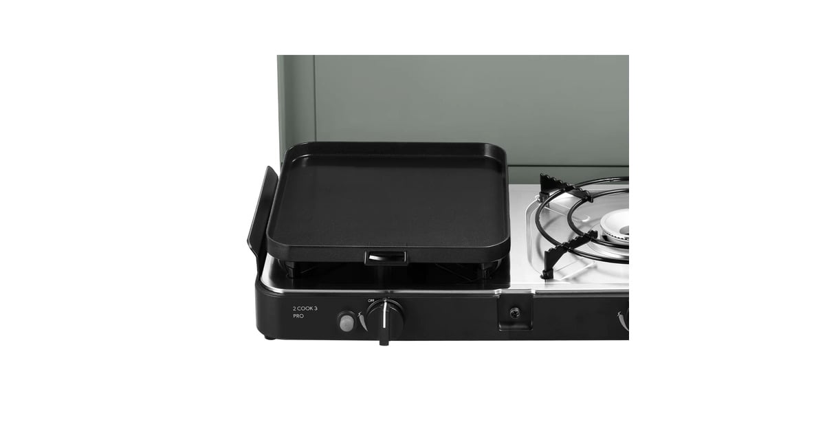 Cadac2 Cook 3 Pro Deluxe gaskooktoestel  (met bakplaat en grillplaat)