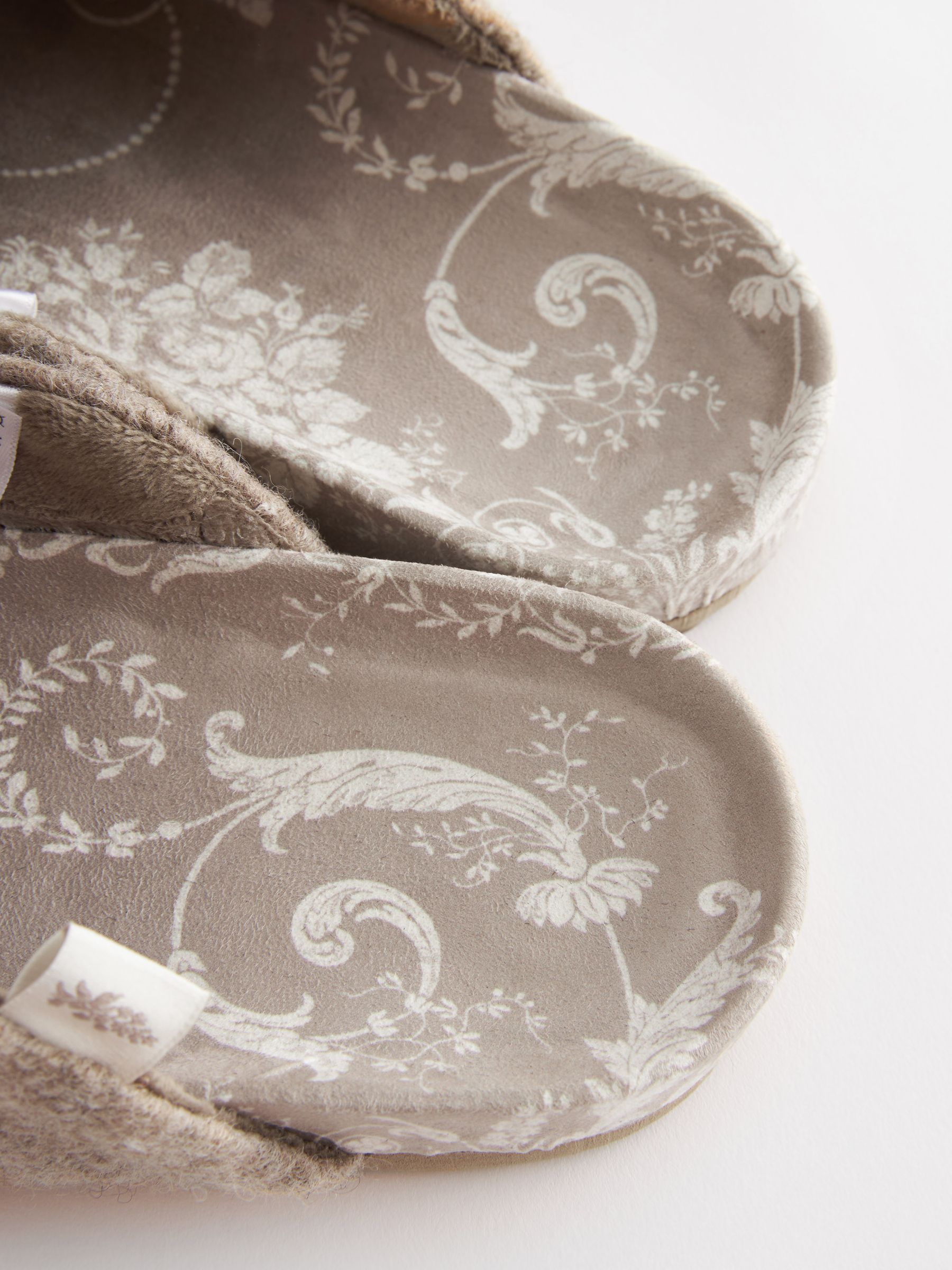 Laura Ashley vilten klomp muiltje pantoffels
