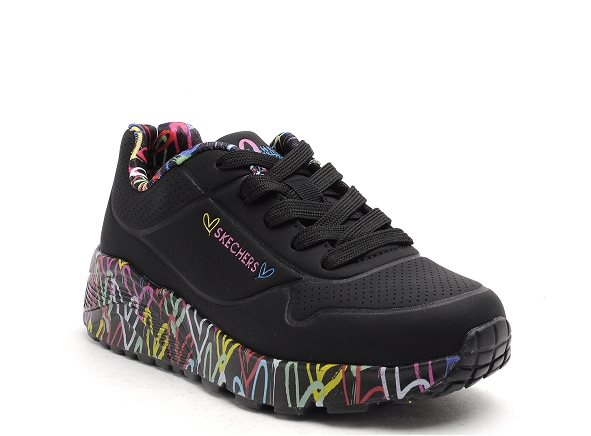 Skechers basses enfant 314976 noir