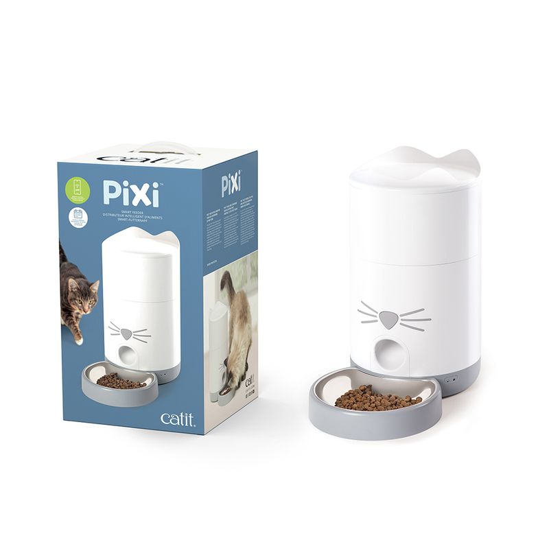 Distributeur de nourriture intelligent Catit PIXI pour chat et chien