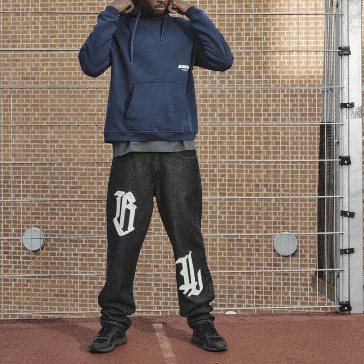 BLS Hafnia Hawkins Jeans Washed black
