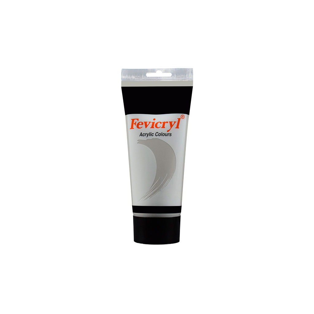 Tube peinture acrylique gris 200ml