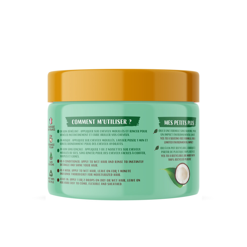 Lovea Kokos en Groene Thee 3-in-1 Haarmasker390 ml