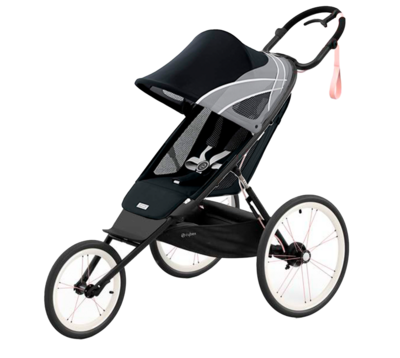 Cybex AVI One Box Løpevogn, Black/Pink