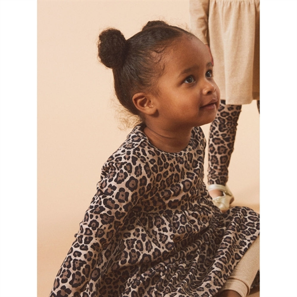 Oxford Tan Sys Kjole - Name It → Luksusbaby.dk