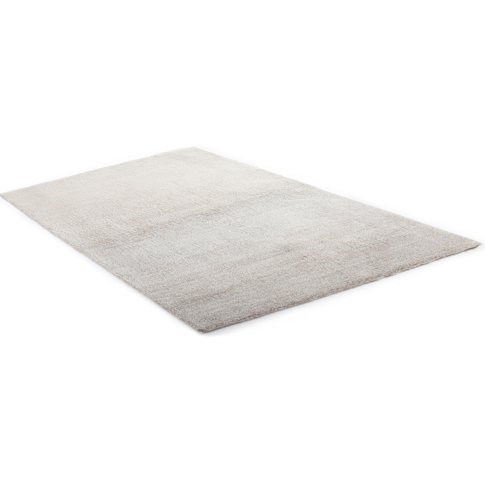 Kunstfellteppich - beige - 80x150 cm