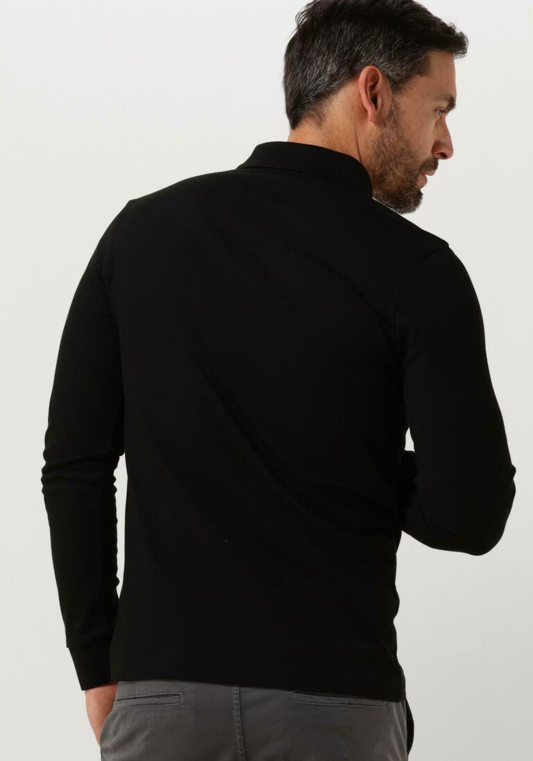 BOSS zwarte boss polo passerby