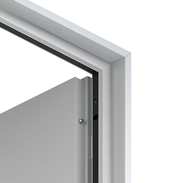 Tapée d'isolation pour porte acier blanc 140 mm Radex
