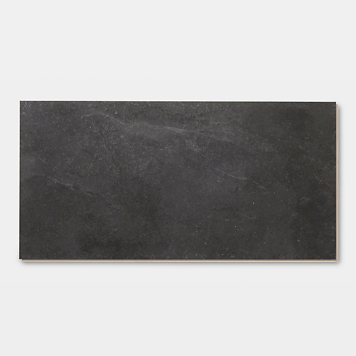 Dalle PVC clipsable Baila noir L. 61 x l. 30.5 cm GoodHome
