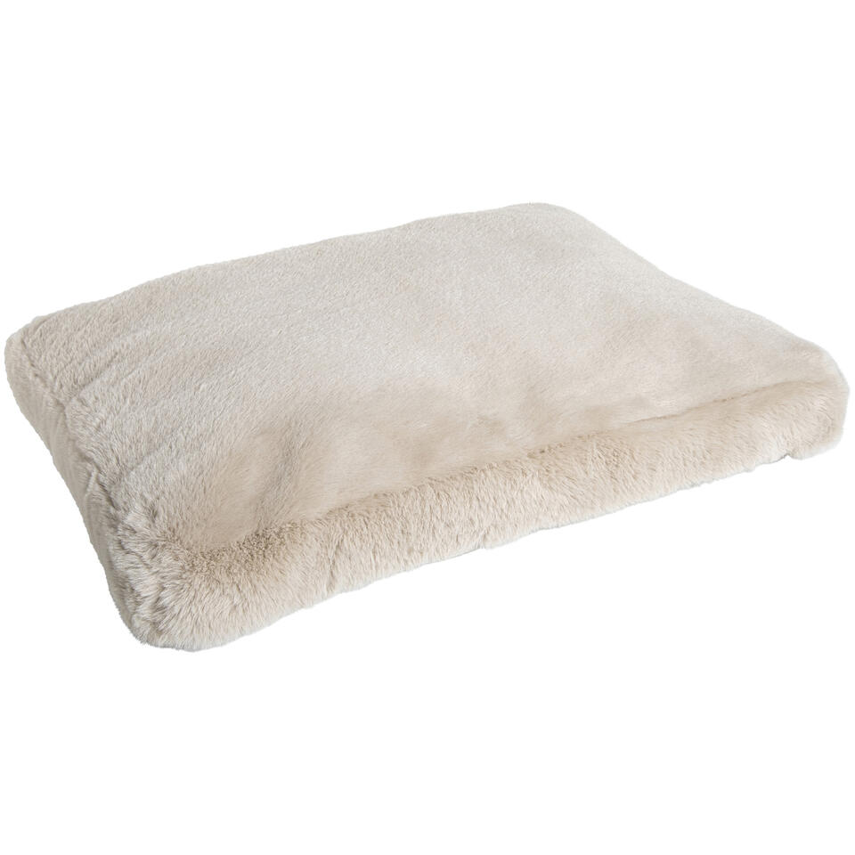 Dierenkussen Fur Taupe