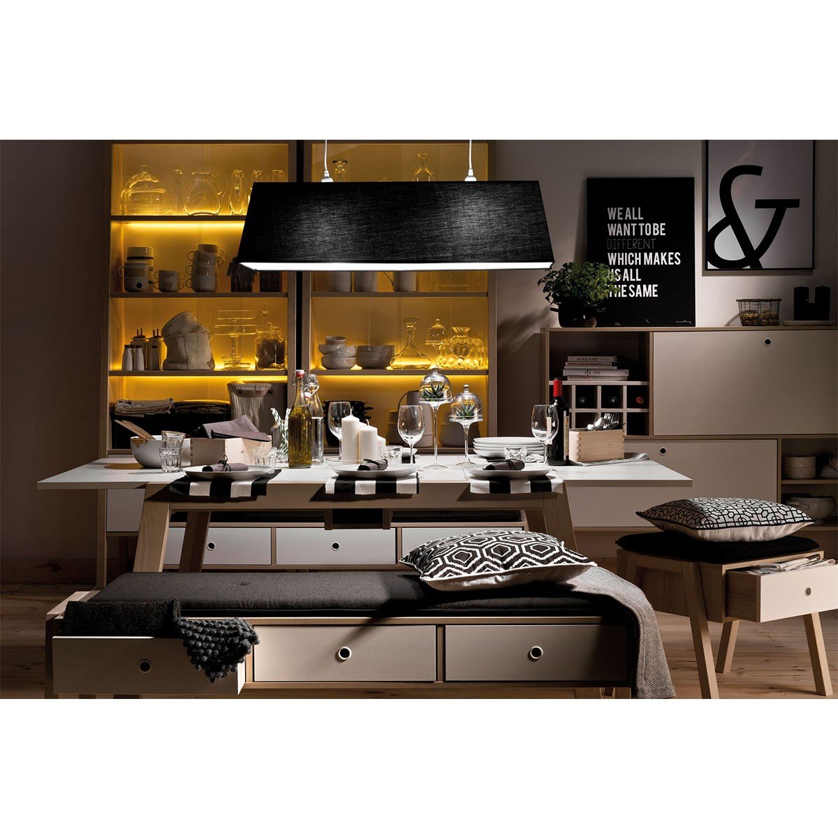 Calicosy - Dressoir Spot - 2 deurs - 160 cm