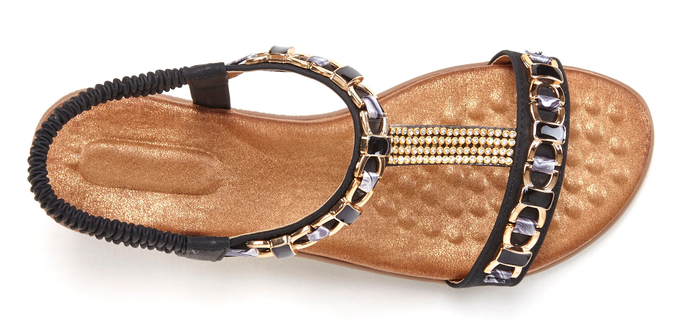 Vivance Sandalette in schwarz